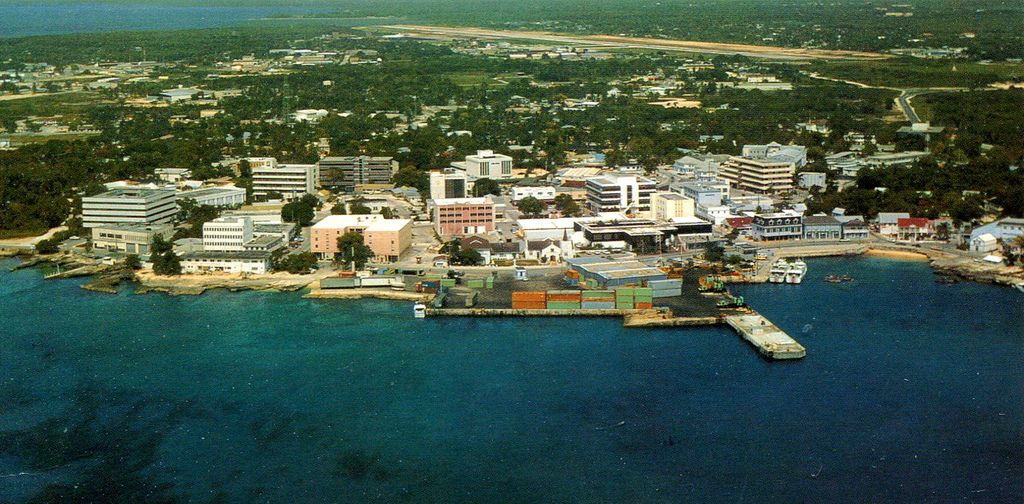 Cayman Islands capital George Town offshore tax debate
