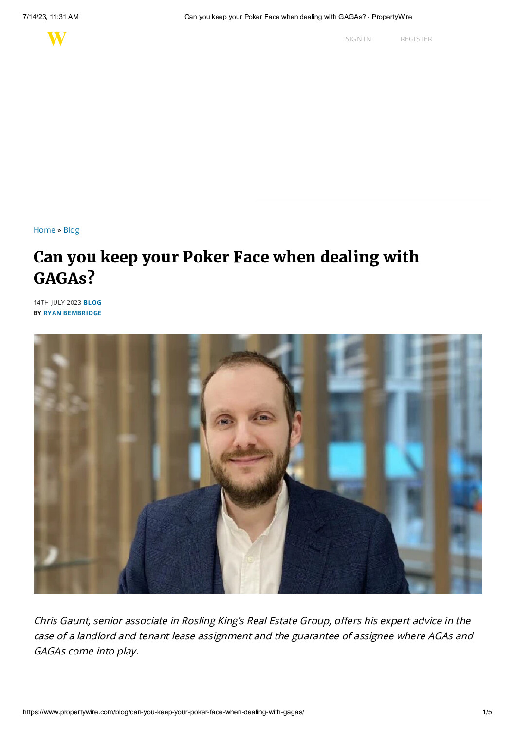 Can you keep your Poker Face when dealing with GAGAs?